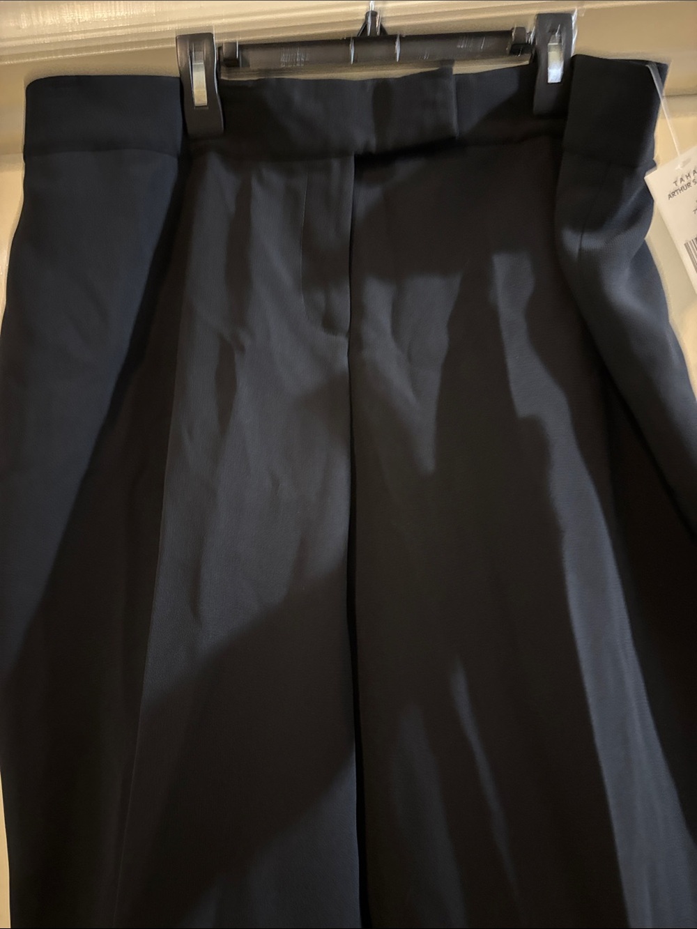 Tahari ASL Black High-Waist Trousers NWT 14 (Pants only)